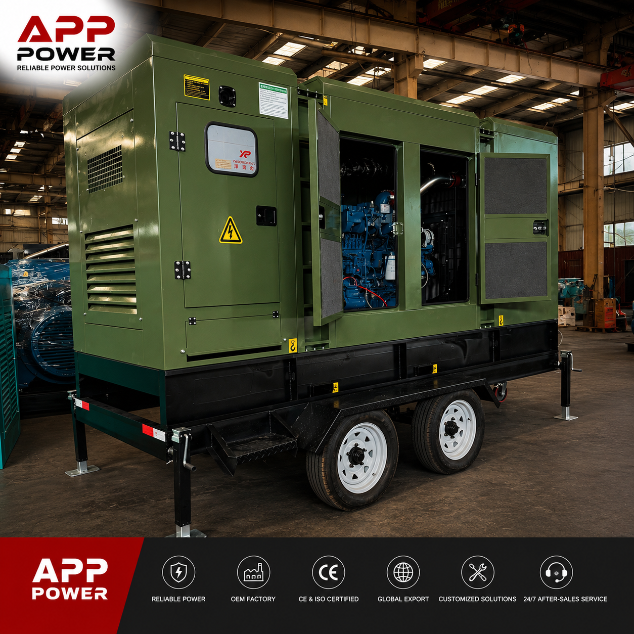 Generator Speed Set APP Silent Box-type Generator Set from China manufacturer -App Power