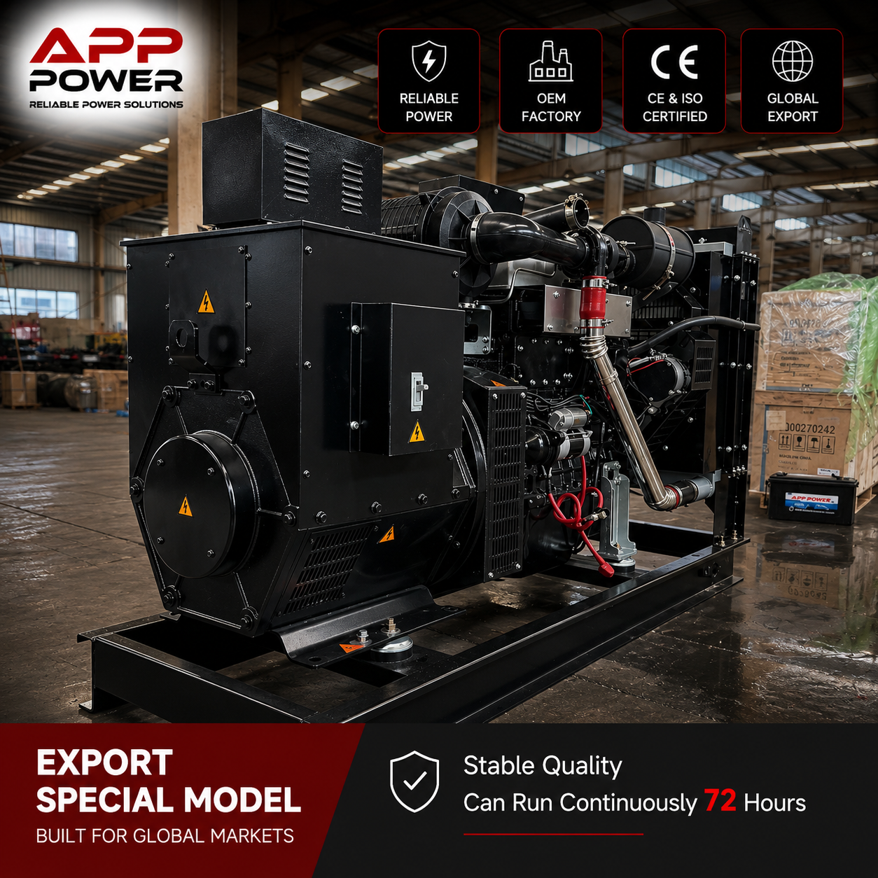 APP Silent Box-type Generator Set from China manufacturer -App Power